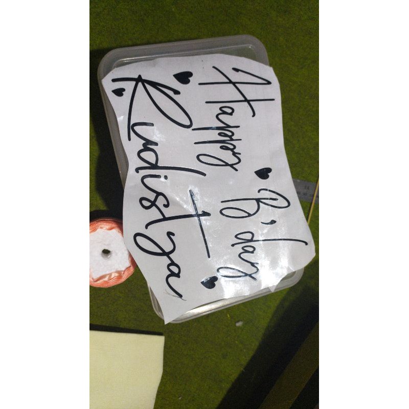 Stiker Balon PVC Custom