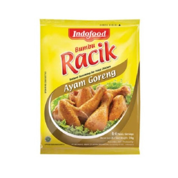 

Racik Bumbu Ayam Goreng 26 gr