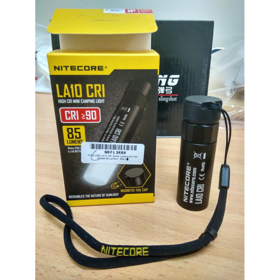 Senter Lantera Nitecore LA10 CRI / Lentera nitecore 135 Lumens | Senter