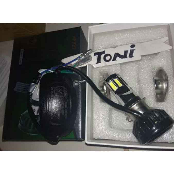 lampu led rtd lampu depan led motor led 6 sisi | Lampu Motor