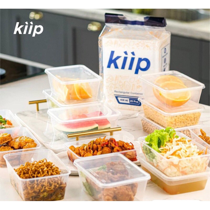 Thinwall thinwal tinwall kotak makanan 500 650 750 1000