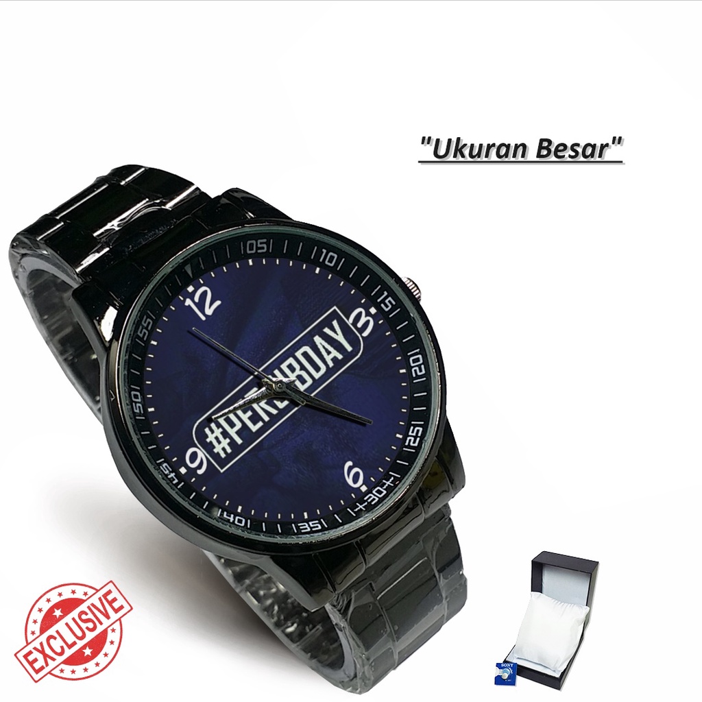 Jam Tangan Rantai Couple PERSIB DAY (Awesome)