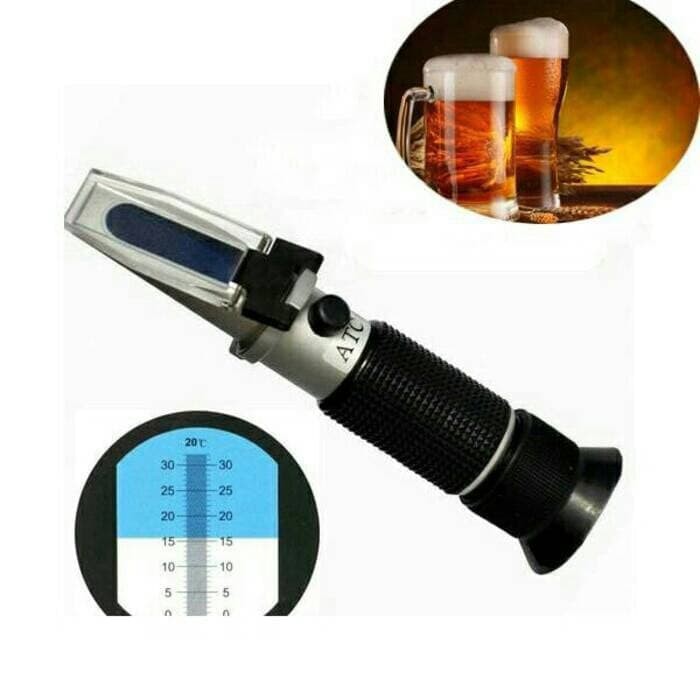 Alat Ukur Kadar Gula Makanan Minuman Refractometer