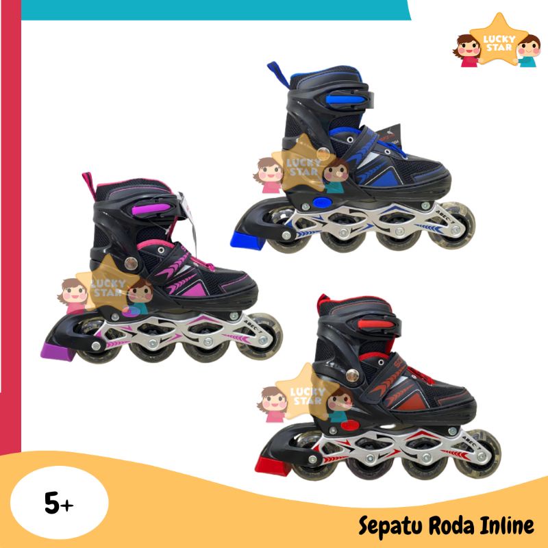 Sepatu Roda Anak Bajaj Inline Skates Sofiya Power Ban Karet