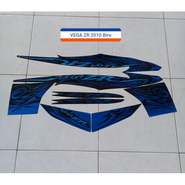 Striping Motor Yamaha Vega ZR 2010 Biru luwes