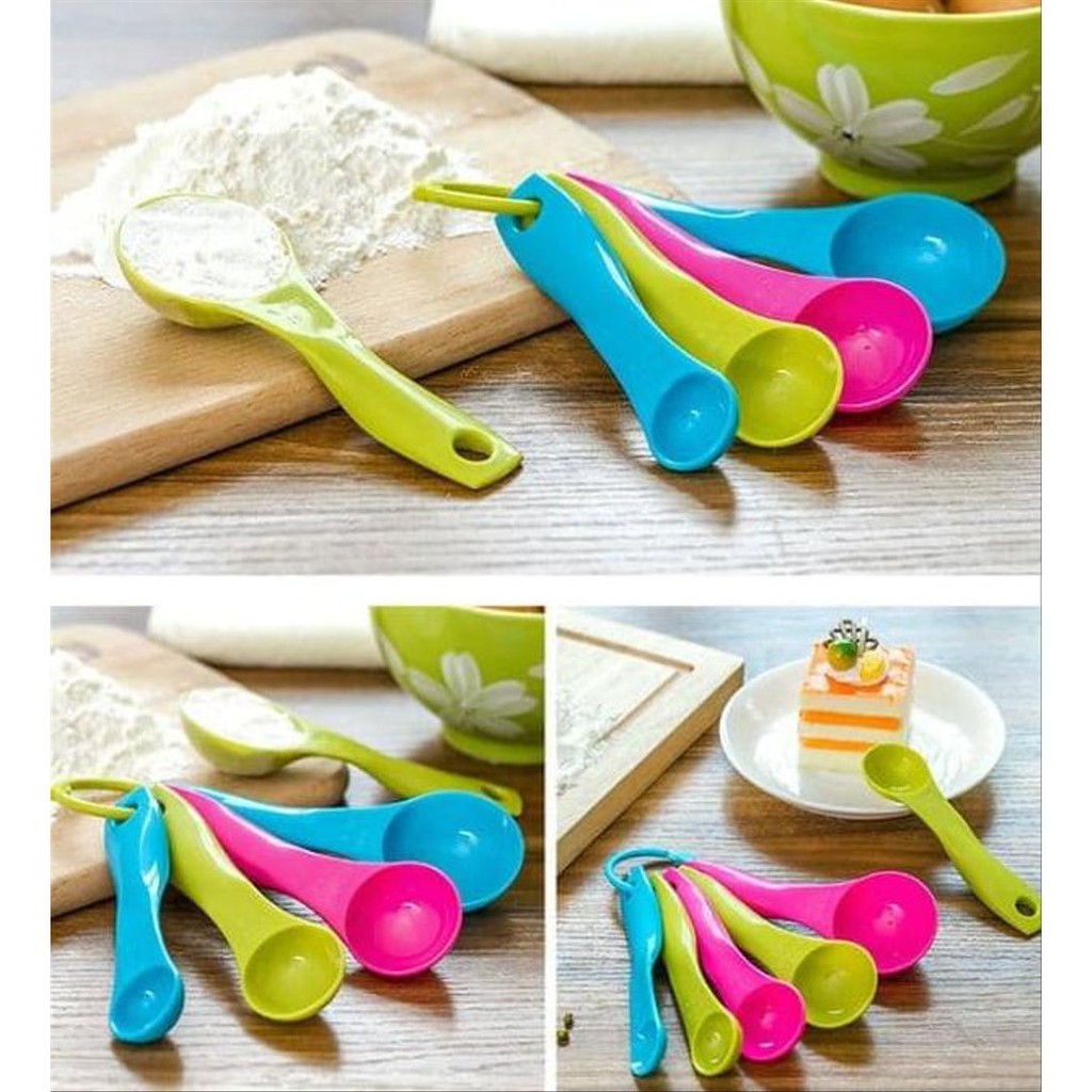 Sendok Takar Set 5 in 1 Measuring Spoon Sendok Takar Makanan