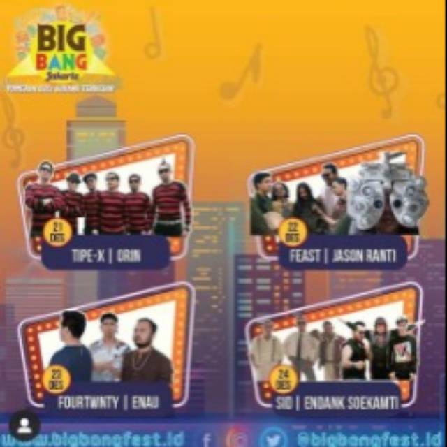 

Tiket konser prj tahun baru !!!
