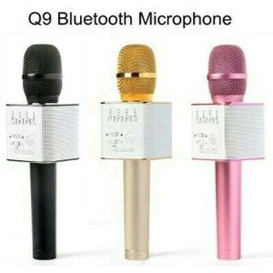 Mic smule Q9 mic wireless bluetooth Diskon