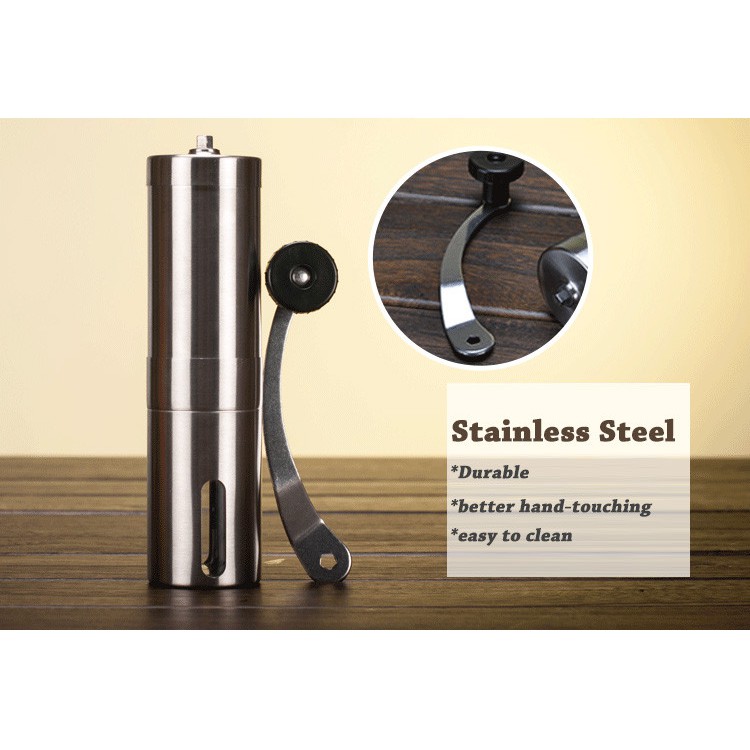 Alat Penggiling Kopi Manual Murah / Coffee Grinder / Alat penggiling kopi stainless steel / Gilingan