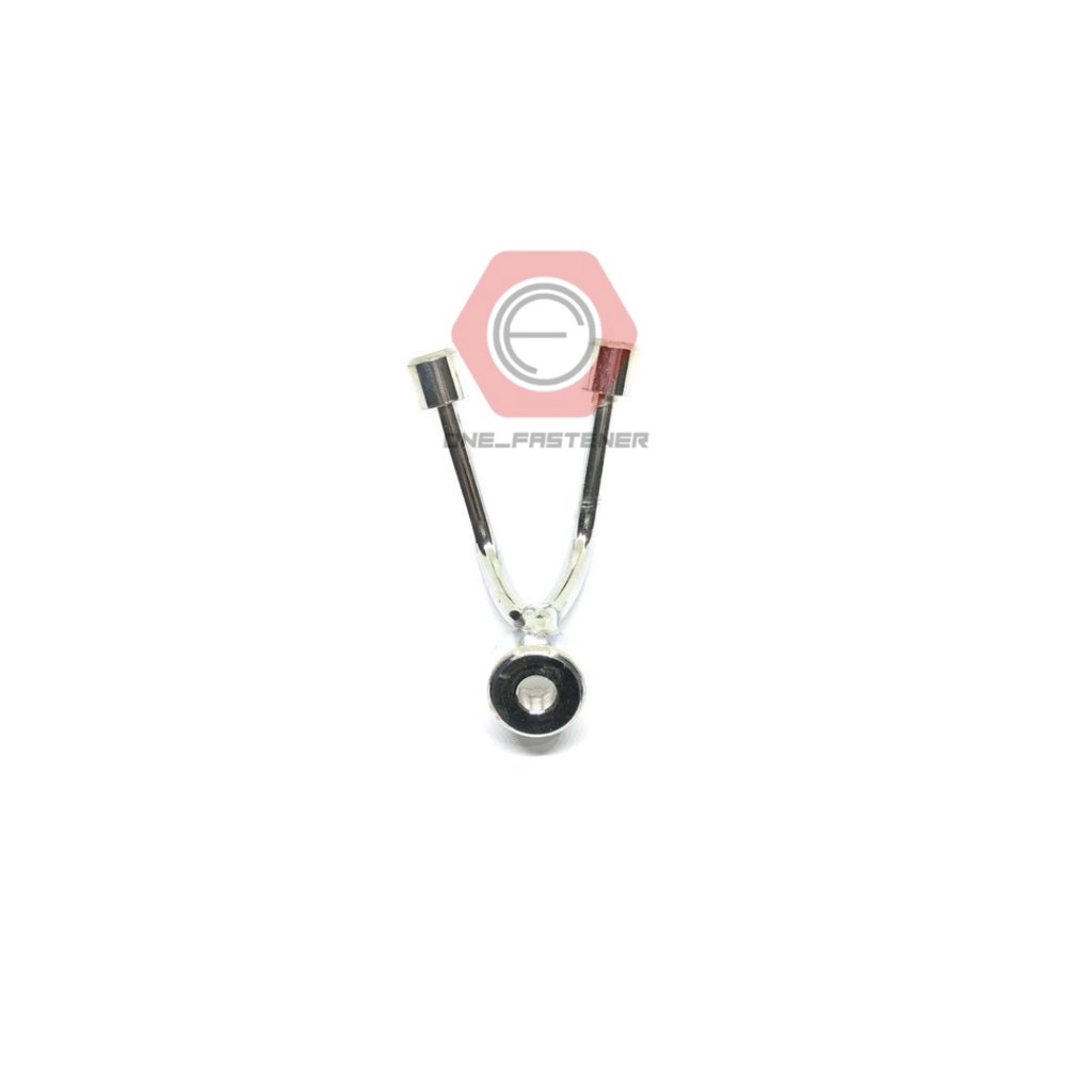 Gantungan Cabang 2 Chrome barang Motor matic bebek universal