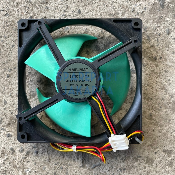 Fan kipas kulkas samsung DC15V 0.28A RFM-300 ..