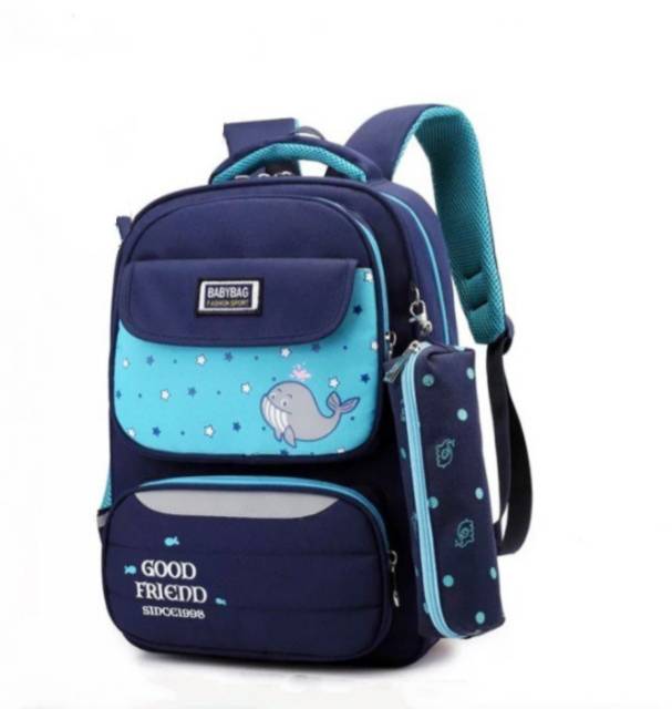 Back Pack Double Decker_Tas Ransel Anak_Lol_Unicorn_Superhero_Paw Patrol_Shopkins Fashion Cewek Pp