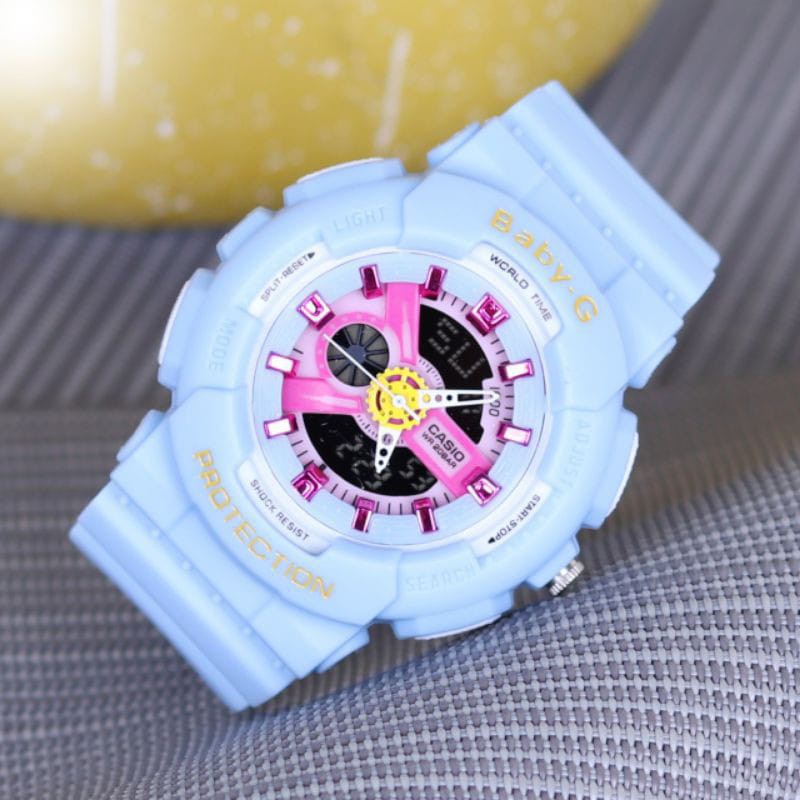 Cod ( Bayar tujuan ) Jam Tangan Wanita Baby-G BGA110-2 Series