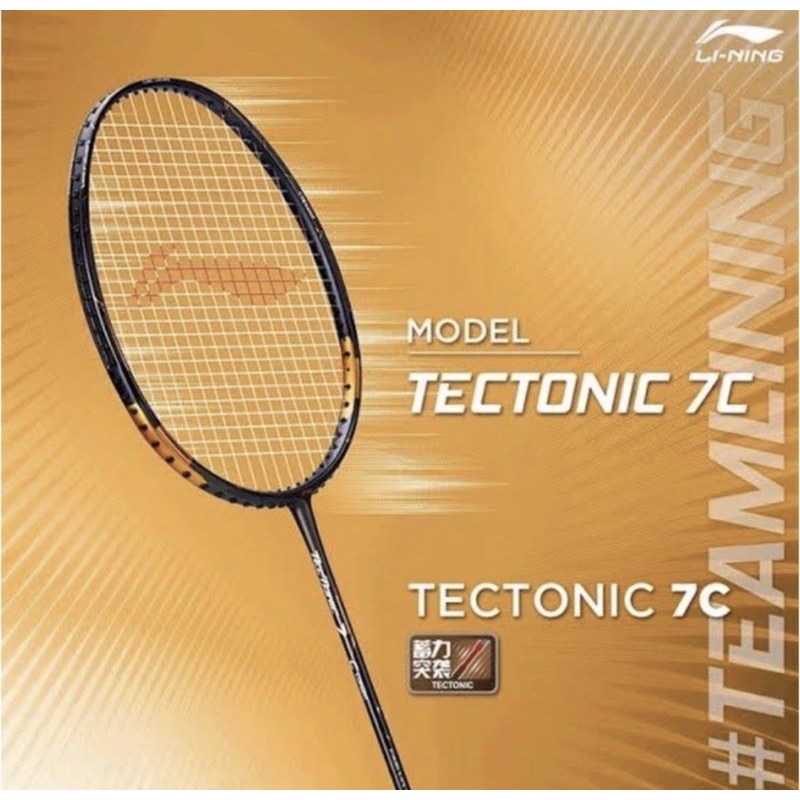 Raket Badminton Lining Li-ning Tectonic 7C - Tectonic 7 Combat Original