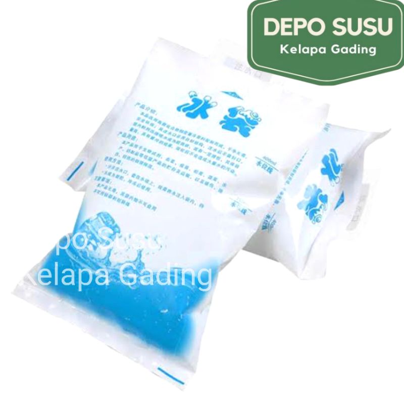 Es Batu Botol / Ice Pack ( Pendingin Selama diperjalanan )