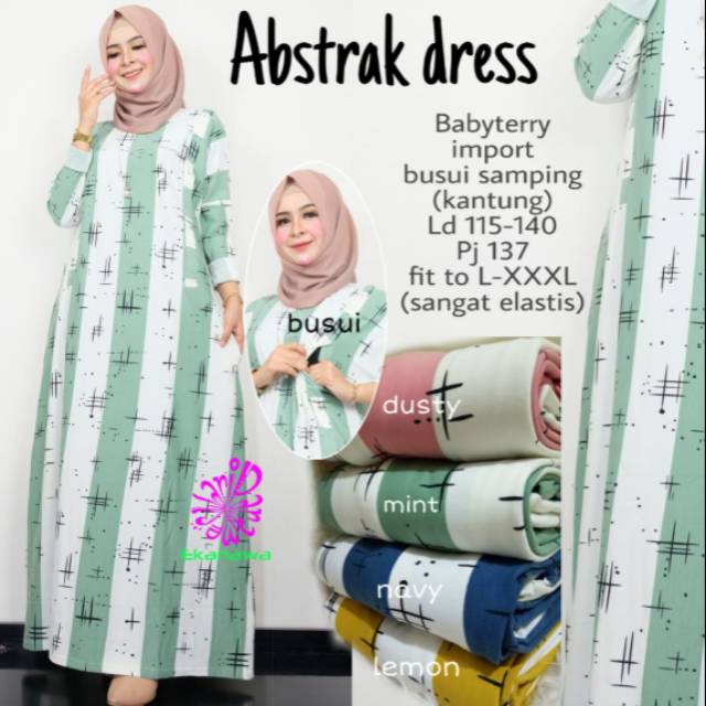 Abstrak dress