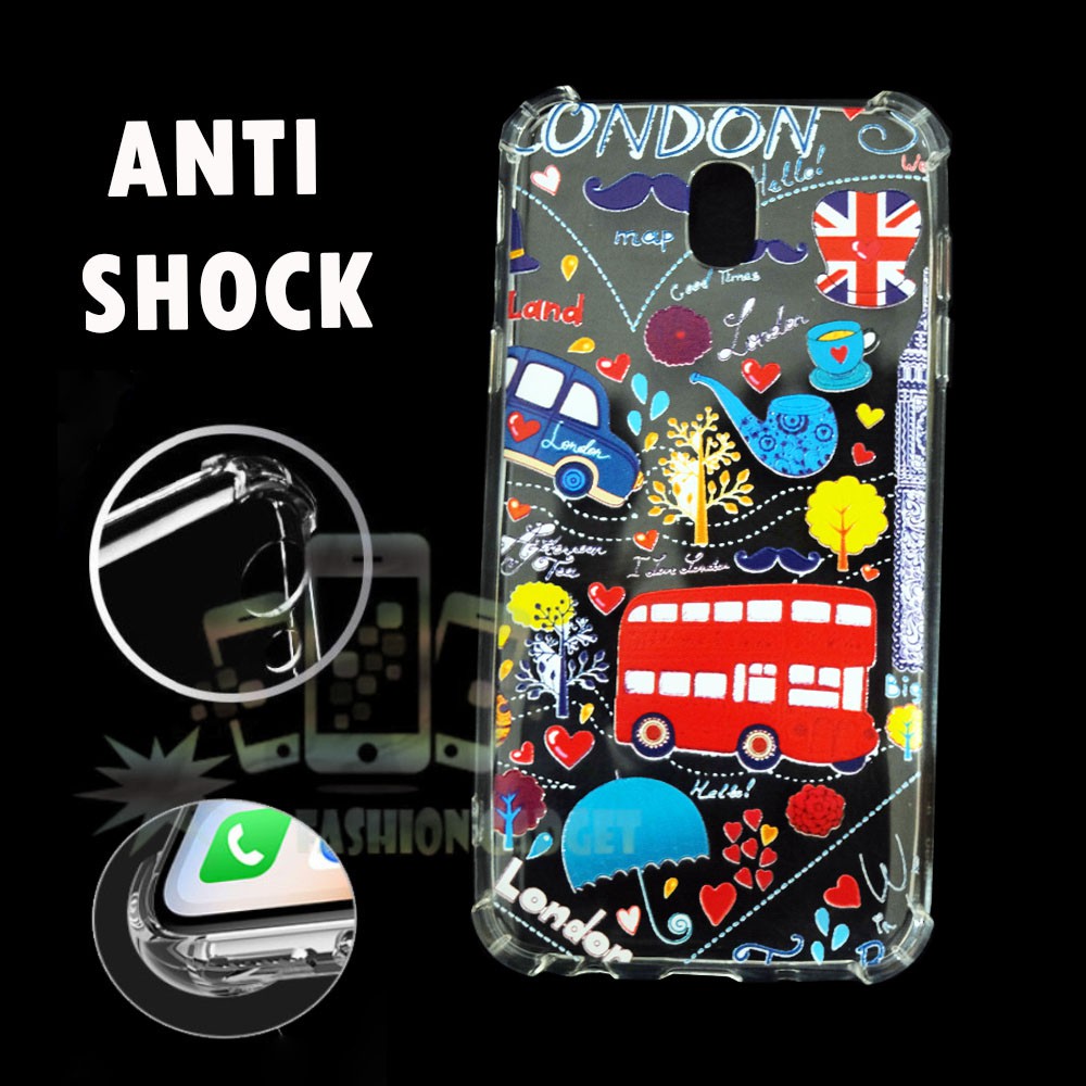 ANTI CRACK Samsung Galaxy Grand J5 Pro 2017 / J530 Case Anti Shock Casing Soft Anti Crack Motif Unik