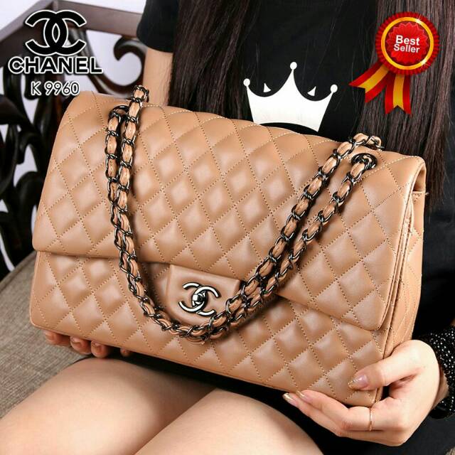 TAS CHANEL Yuni Shara Premium Leather 9960