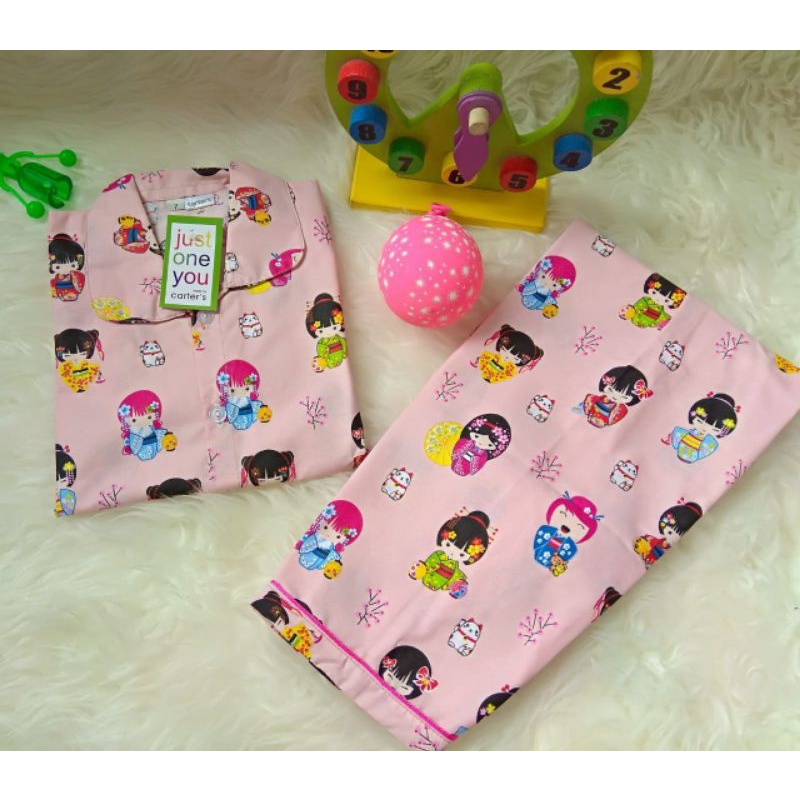 BAJU TIDUR PIYAMA ANAK | BAJU PIYAMA LOKAL ANAK CARTER'S