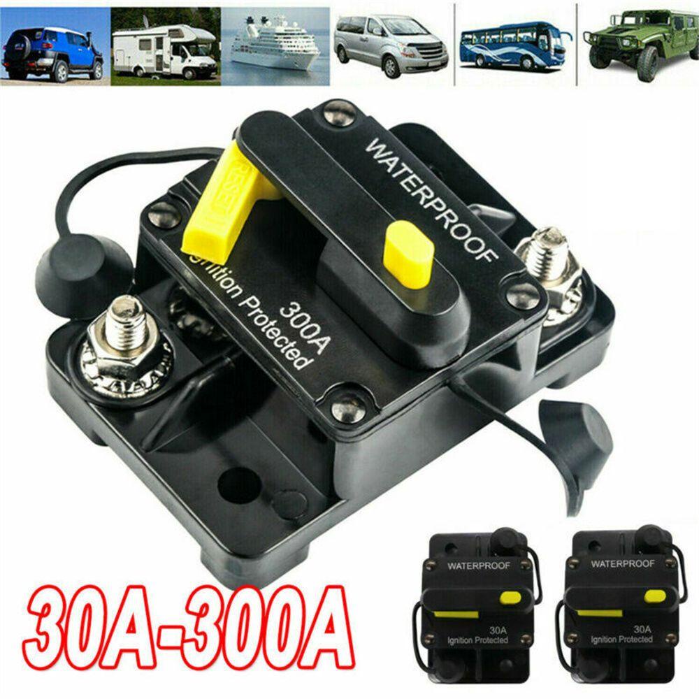 Populer Car Circuit Breaker Waterproof Pelindung Sirkuit Kursi Pengaman Perahu Mobil