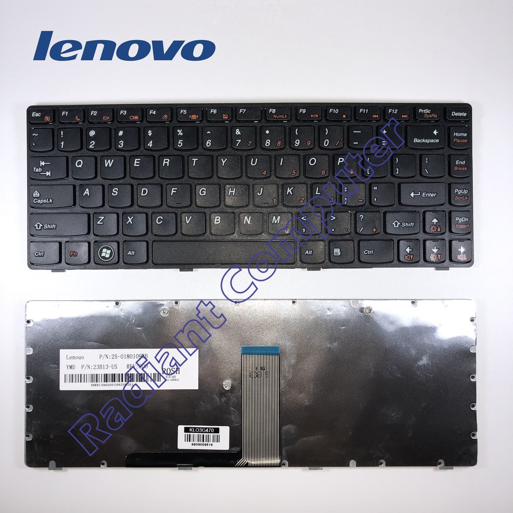 Keyboard Lenovo B470 G470 G475 V370 V470 Z470 series