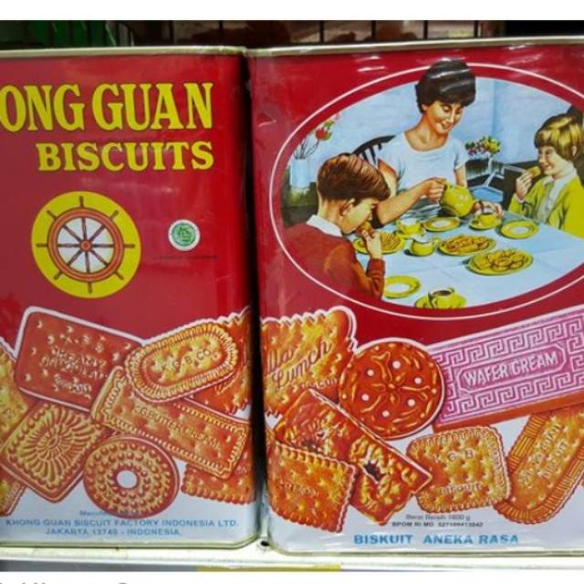 

Khong Guan Biscuit kaleng 1.600 gram