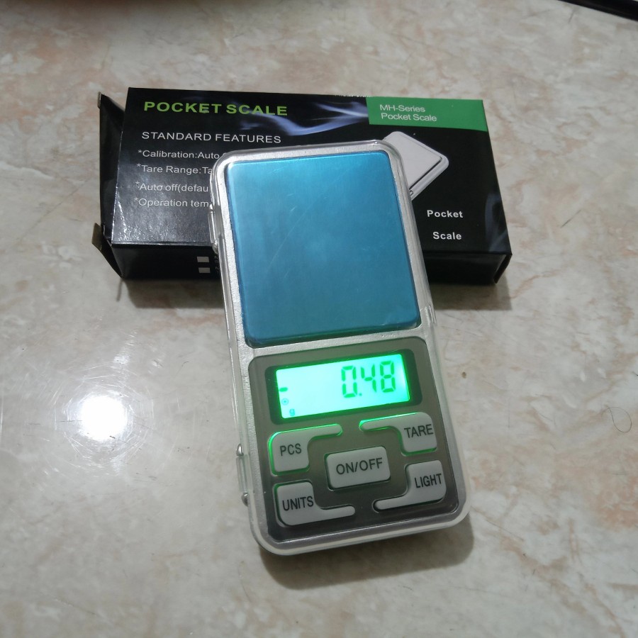 Timbangan Emas Digital Lesindo Original 500g/0.1g Pocket Scale 500g