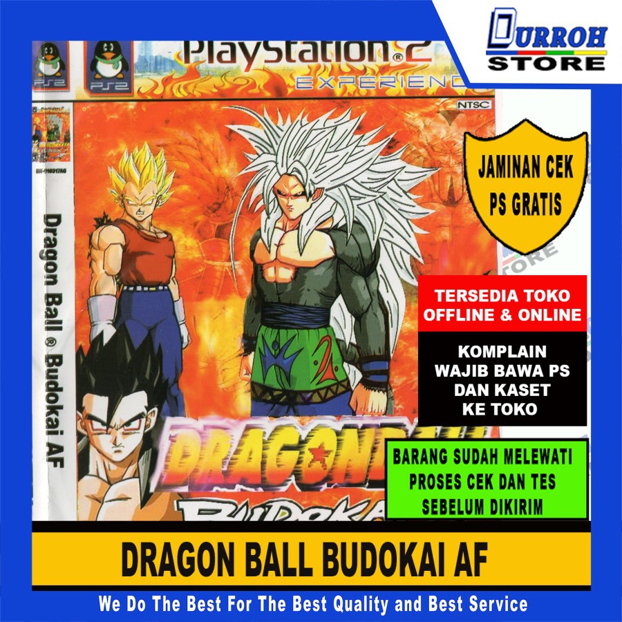KASET GAME PS 2 DRAGON BALL BUDOKAI AF