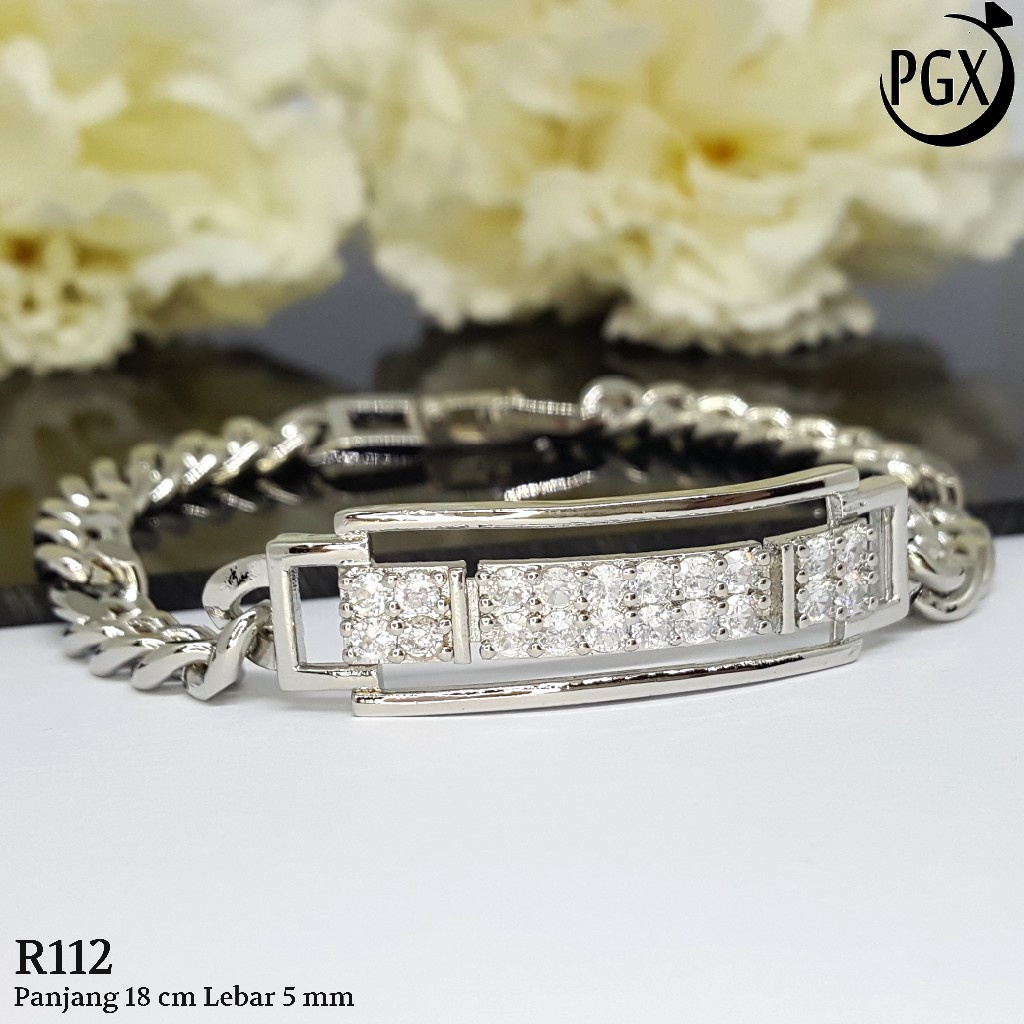 PGX Gelang Tangan Xuping Wanita Perhiasan Lapis Emas Aksesoris Fashion Premium - R112