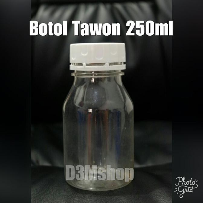 BOTOL PLASTIK PET 250ML MADU