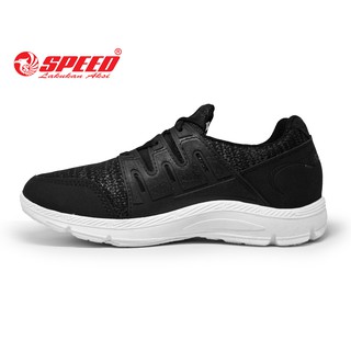  Sepatu  SPEED Respon Robert Hitam Putih Sneakers Dan  