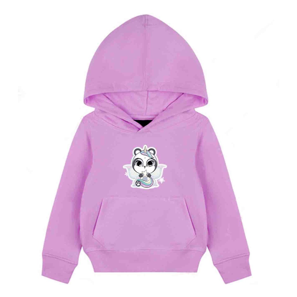 Hoodie Anak Baby Panda Sweater Pakaian Fleece Anak