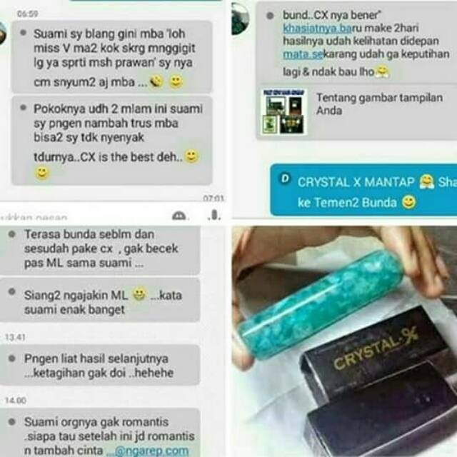 Ncx Natural Crystal X Cristal X Kristal X Nasa Mencegah Dan Mengatasi Masalah Kewanitaan Indonesia