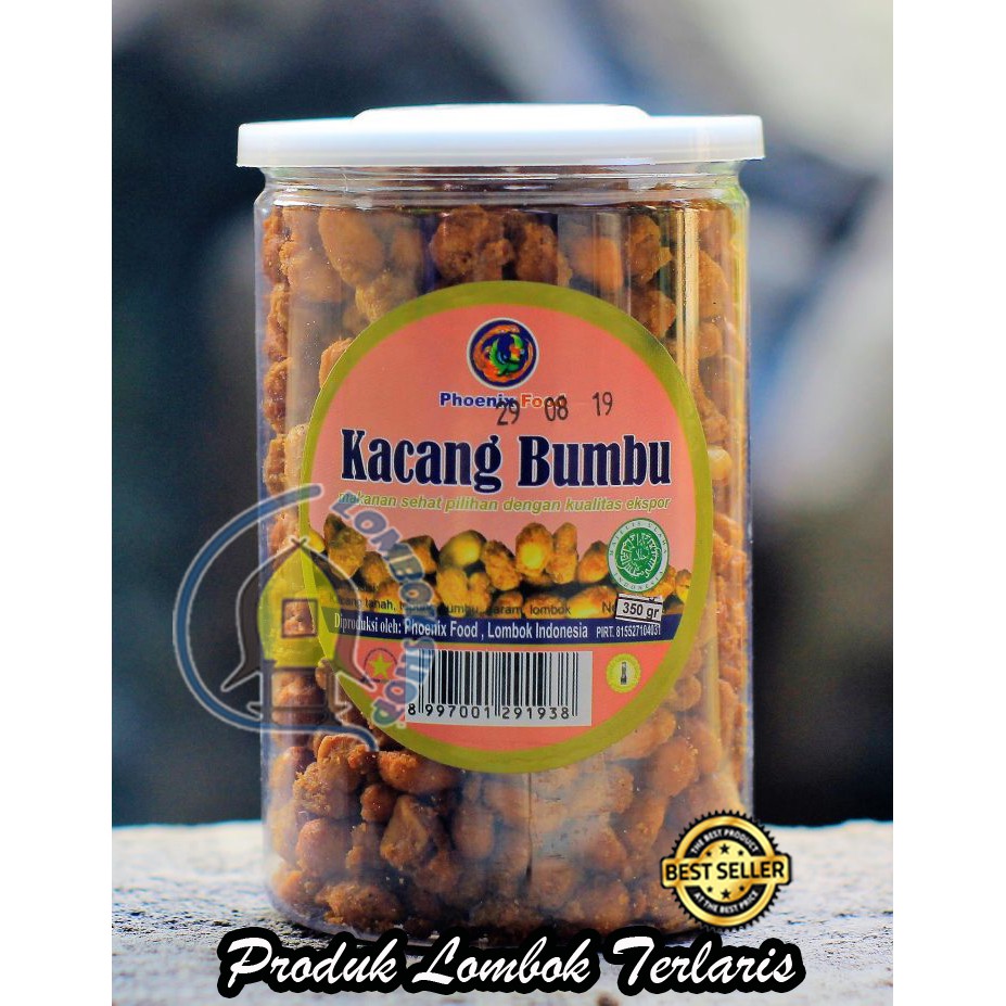 

Kacang Bumbu Khas Lombok 350 Gram Toples