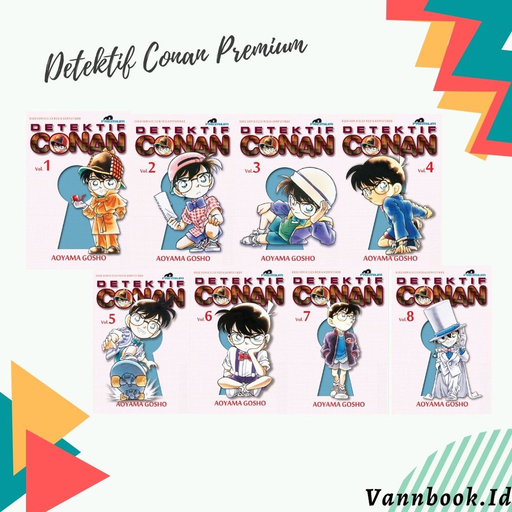 Komik Detektif Conan Premium Vol 1-12