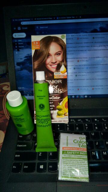  Garnier  Cat  Rambut  Ultra Color Golden Brown Shopee Indonesia