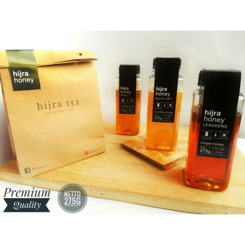 

madu murni asli lengkeng Hijra 275 gr
