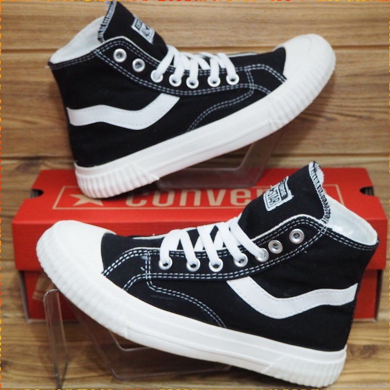 SEPATU SNEAKERS CONVERSE ALL STAR HIGH HI BOOT PREMIUM UNDEFEATED X VIETNAM WITH LUNARLON