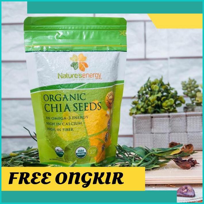 

TURUN HARGA Nature's Energy Organic Black Chia Seed Peru - 500g AR131
