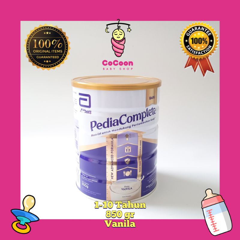 Susu Formula Anak Khusus Pediasure Pediacomplete 850 g 850gr Vanila Vanilla