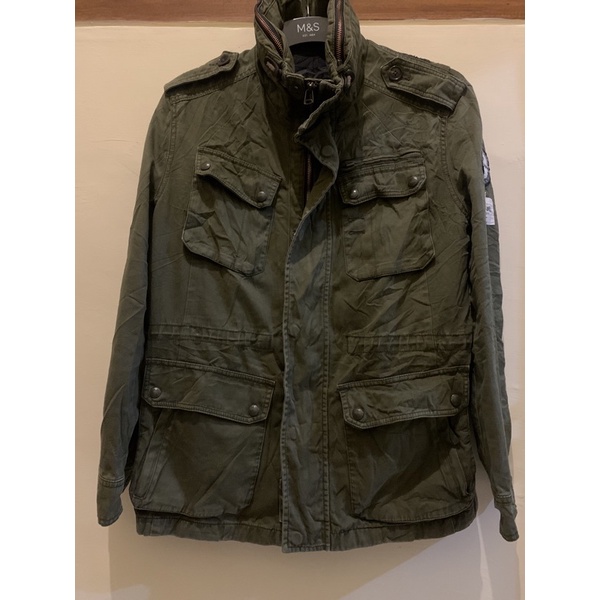 JAKET MILITARY PARKA SECOND