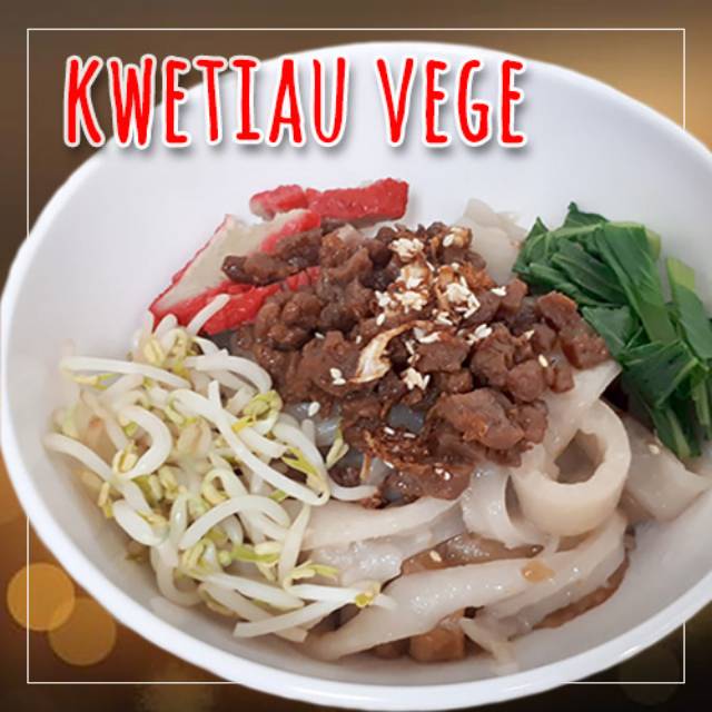 

Kwetiau vegetarian