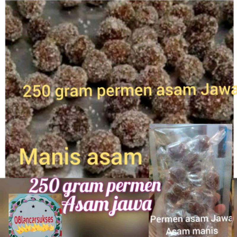 

250GRAM PERMEN ASAM JAWA ASEM BULAT