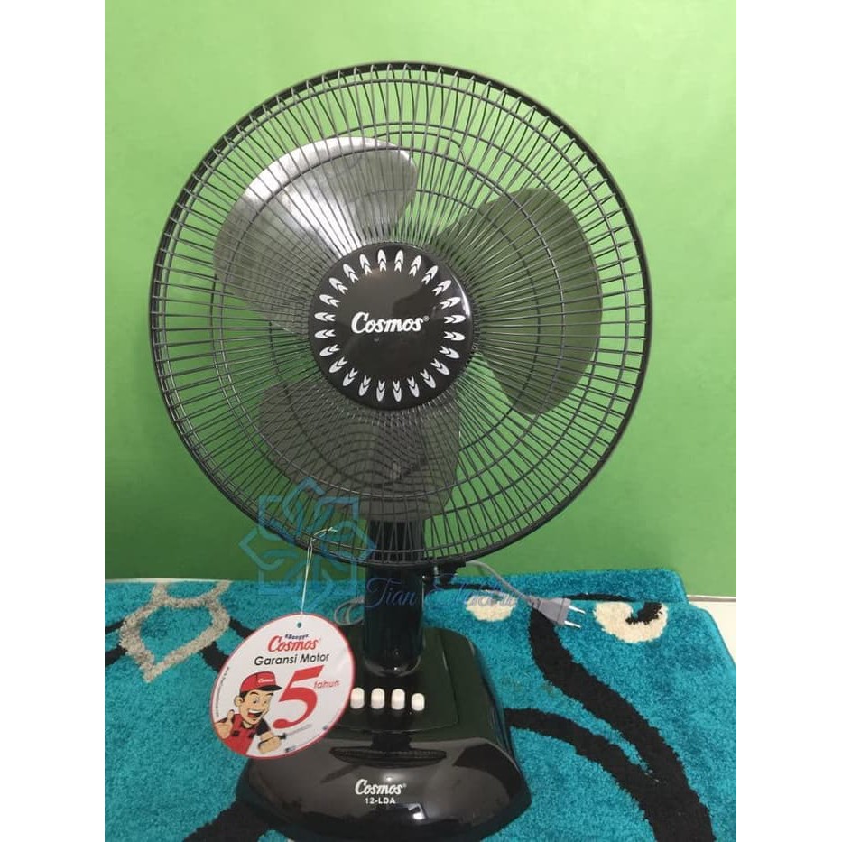 COSMOS 12-LDA Desk Fan / Kipas Angin Meja