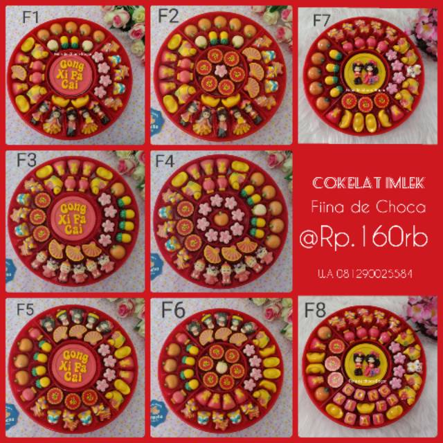 

Cokelat Hampers Imlek CNY kode F1-F7 | Fiina de choco