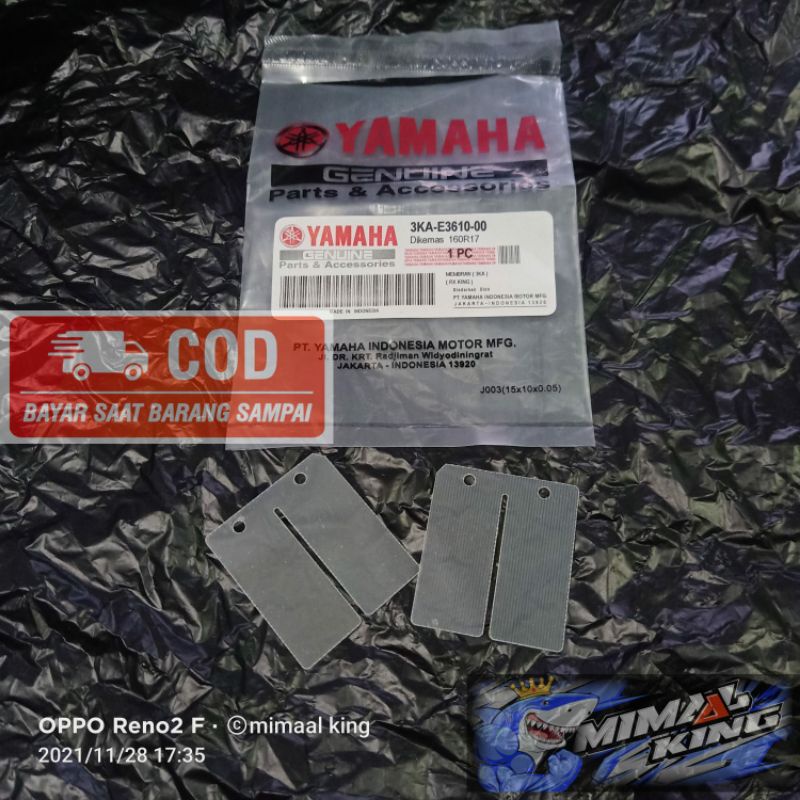 lidah membran racing rx king bahan fiber asli yamaha