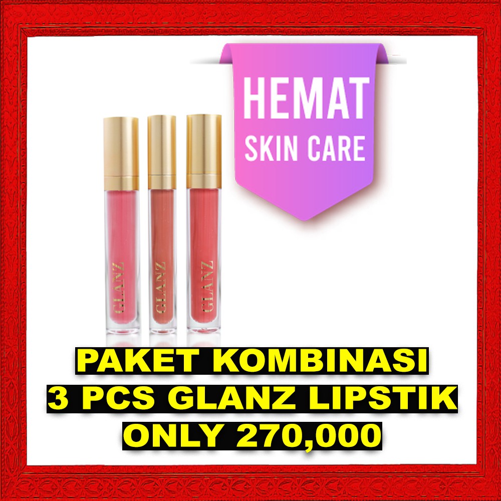 PROMO Glanz Lip and Cheek Cream Lipstik Edelweiss Kulit Bibir Sehat Lembut KK Indonesia