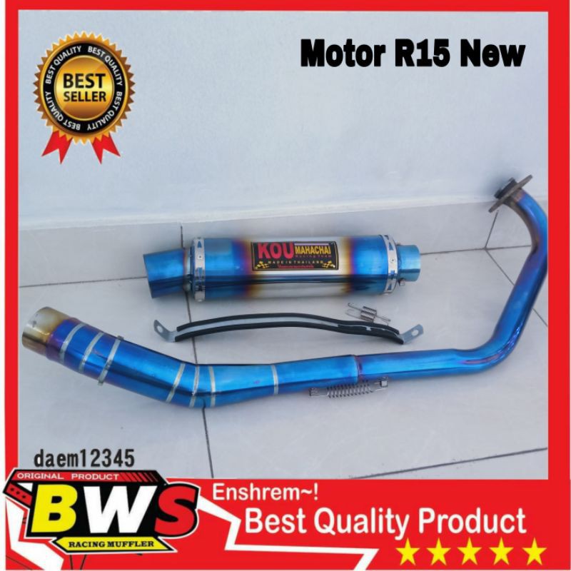 Knalpot SC project R15V3 r15v2 bluemoon