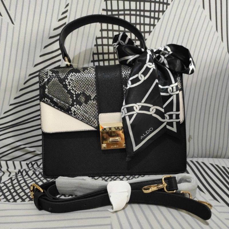 Tas Aldo Harrotland - Aldo Scarf Top Handle Bag