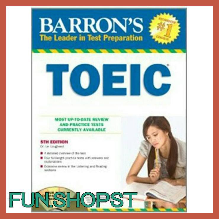 BUKU BARRON TOEIC 5TH EDITION + CD
